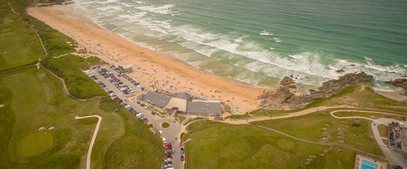 Surfing in Newquay